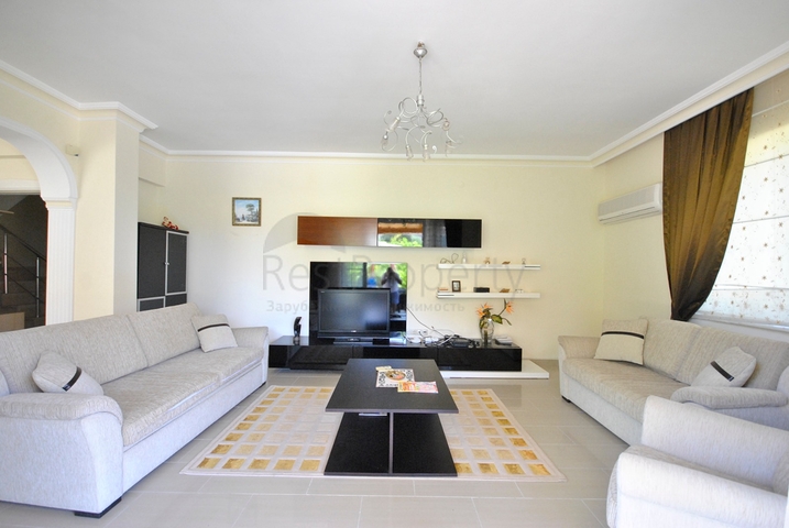 Вилла 3+1  с мебелью в Чамьюва Кемере