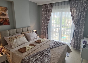 Двухкомнатная квартира с мебелью