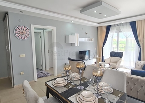 Двухкомнатная квартира с мебелью