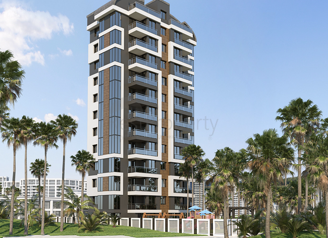 Просторный пентхаус 4+1 в центре города Анталии 