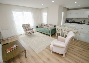 Пентхаус 3+1 с мебелью в пешей доступности к морю