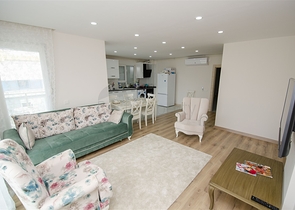 Пентхаус 3+1 с мебелью в пешей доступности к морю