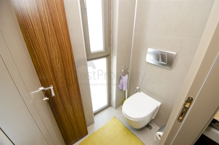 Меблированная квартира 2+1 с видом на море в Гюзельоба Лара 