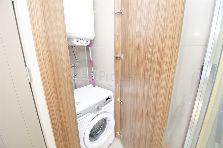 Меблированная квартира 2+1 с видом на море в Гюзельоба Лара 