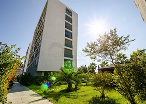 Меблированная квартира 2+1 с видом на море в Гюзельоба Лара 