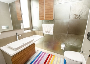 Меблированная квартира 2+1 с видом на море в Гюзельоба Лара 