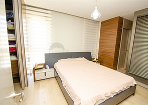 Меблированная квартира 2+1 с видом на море в Гюзельоба Лара 