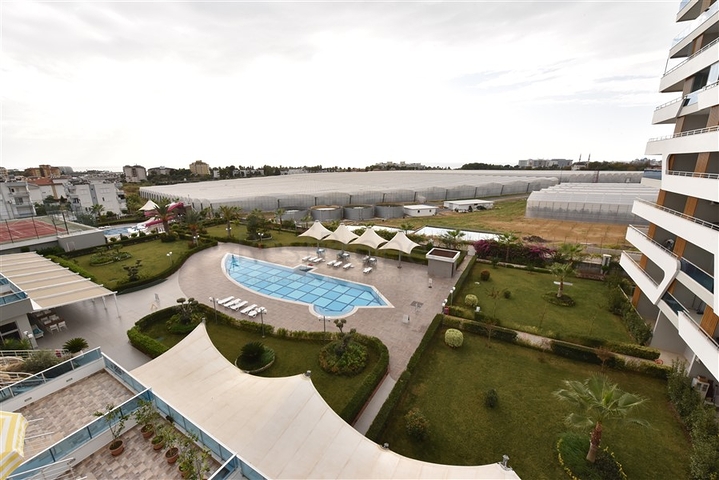 Квартира 1+1 в комплексе с богатой инфраструктурой в районе Авсаллар