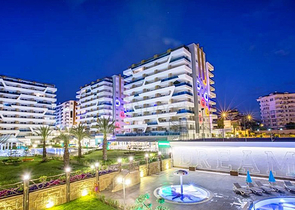 Квартира 1+1 в комплексе с богатой инфраструктурой в районе Авсаллар