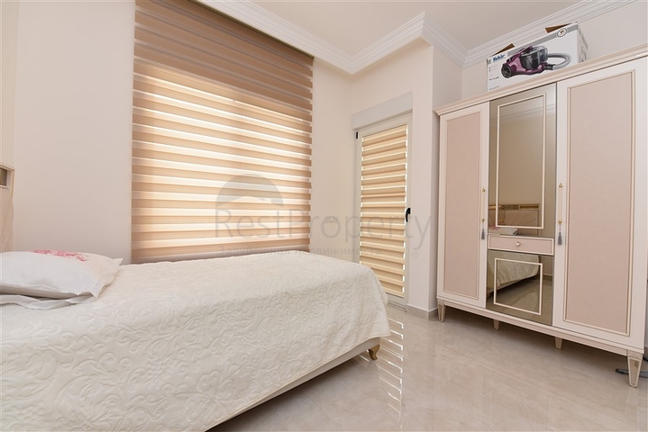 Большая меблированная квартира 2+1 в комплексе люкс класса