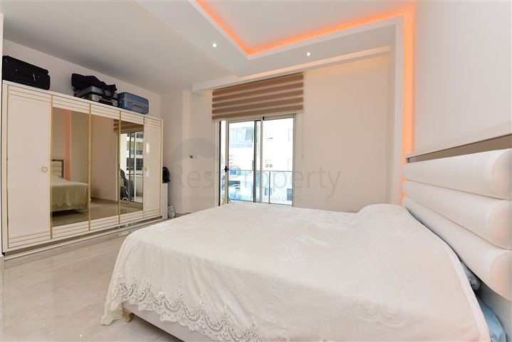 Большая меблированная квартира 2+1 в комплексе люкс класса