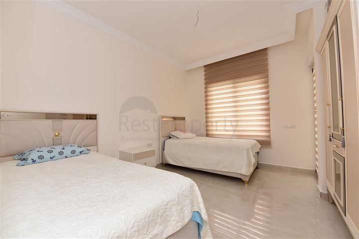 Большая меблированная квартира 2+1 в комплексе люкс класса