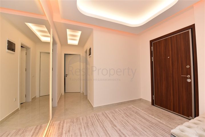 Большая меблированная квартира 2+1 в комплексе люкс класса