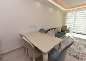 Большая меблированная квартира 2+1 в комплексе люкс класса