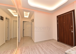 Большая меблированная квартира 2+1 в комплексе люкс класса