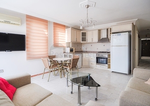 Квартира 1+1 в туристическом центре Алании