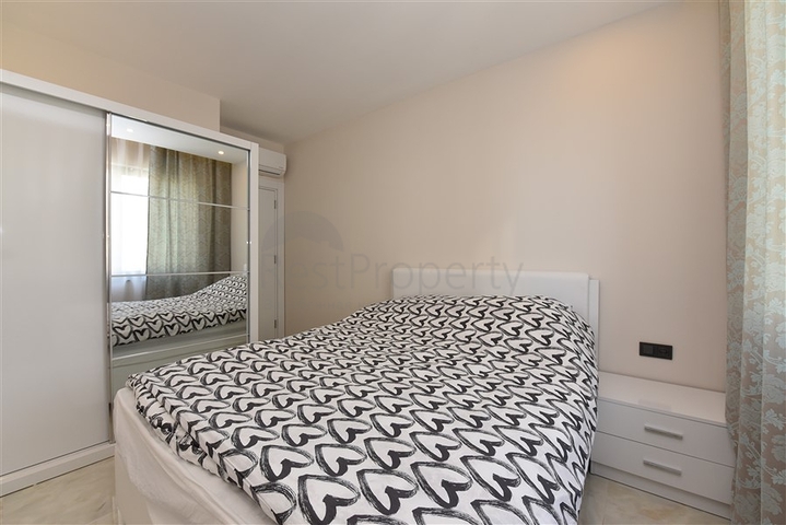 Меблированная квартира 1+1 в центре Аланьи 