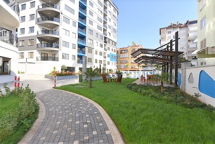 Меблированная квартира 1+1 в центре Аланьи 