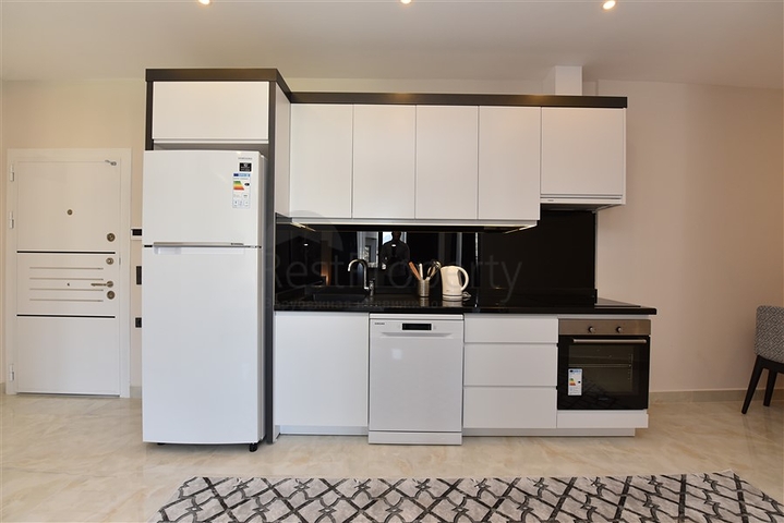 Меблированная квартира 1+1 в центре Аланьи 