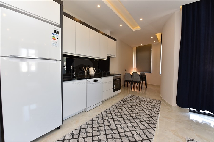 Меблированная квартира 1+1 в центре Аланьи 