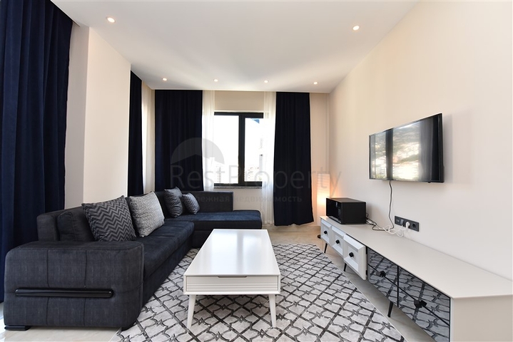 Меблированная квартира 1+1 в центре Аланьи 