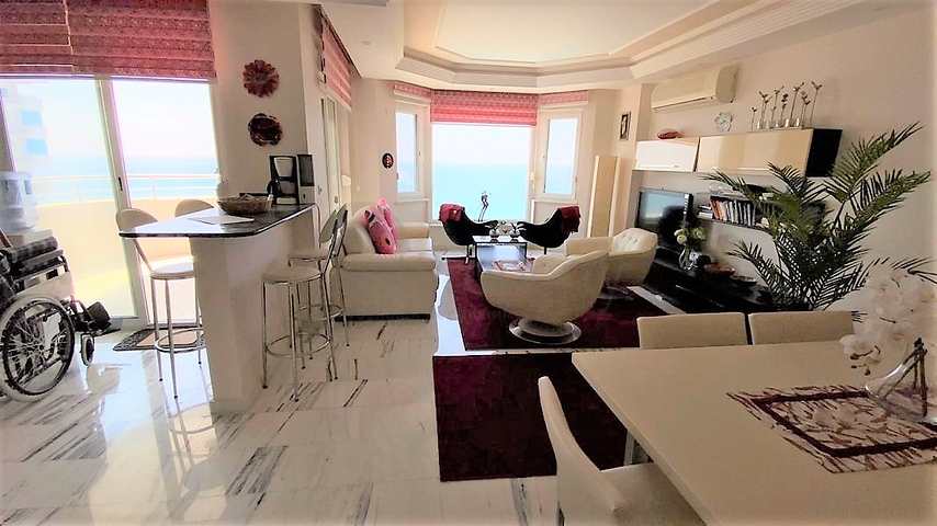 Квартира 2+1 в живописном районе Тосмур