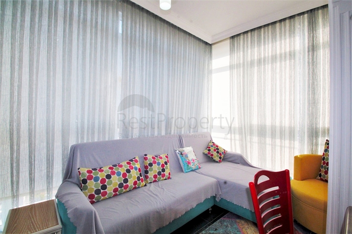 Просторная квартира 3+1 с отдельной кухней в Коньяалты