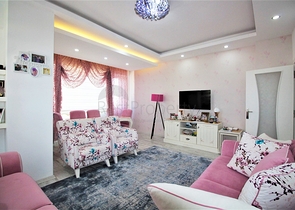 Просторная квартира 3+1 с отдельной кухней в Коньяалты