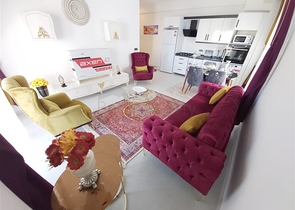 Двухкомнатная абсолютно новая квартира в Махмутларе