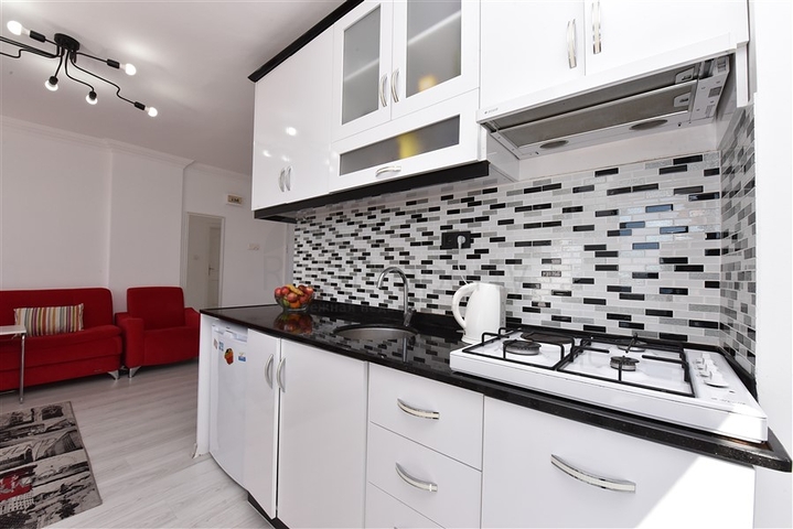 Меблированная квартира 2+1 с видом на пляж Клеопатра