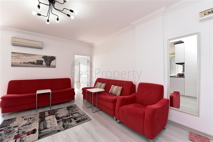 Меблированная квартира 2+1 с видом на пляж Клеопатра