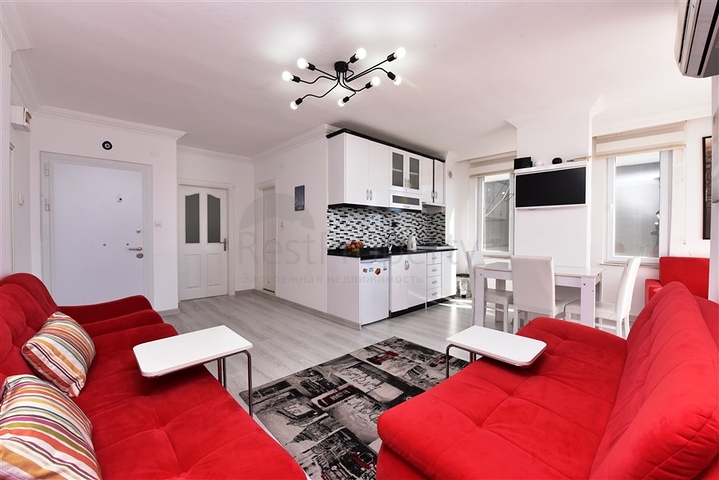 Меблированная квартира 2+1 с видом на пляж Клеопатра