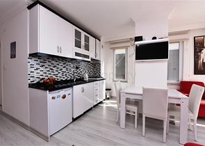 Меблированная квартира 2+1 с видом на пляж Клеопатра