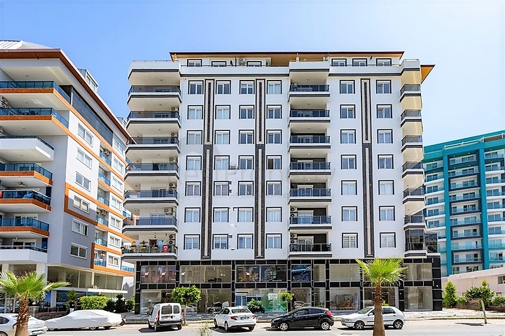 Квартира 2+1 с видом на море в районе Махмутлар