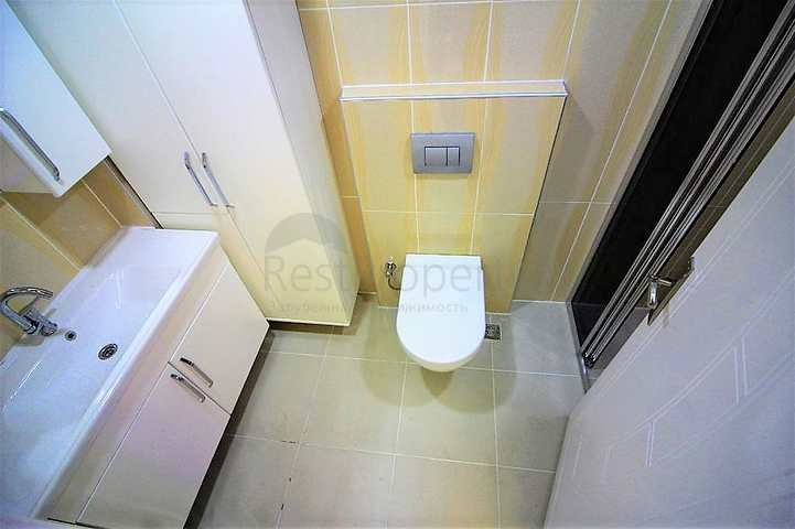 Квартира 2+1 с видом на море в районе Махмутлар