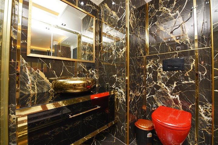 Шикарная меблированная вилла планировкой 3+1 в центре Аланьи