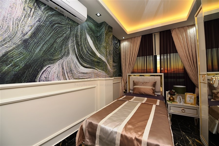 Шикарная меблированная вилла планировкой 3+1 в центре Аланьи