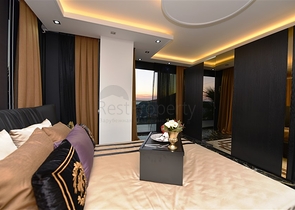 Шикарная меблированная вилла планировкой 3+1 в центре Аланьи