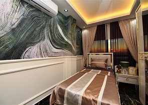 Шикарная меблированная вилла планировкой 3+1 в центре Аланьи