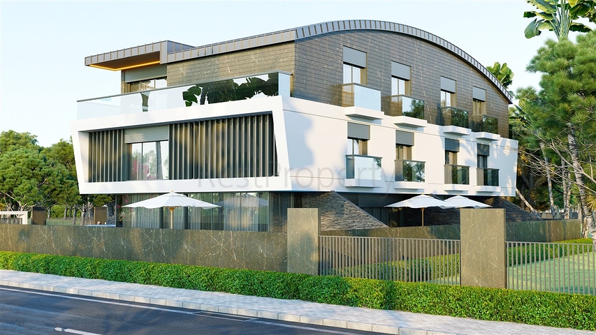 Инвестиционный проект вилл 5+1 в районе Гюзельоба Лара Анталья