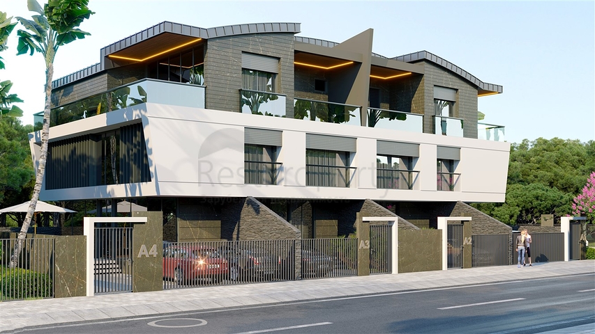 Инвестиционный проект вилл 5+1 в районе Гюзельоба Лара Анталья