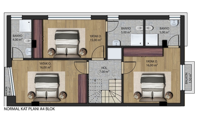 Инвестиционный проект вилл 5+1 в районе Гюзельоба Лара Анталья