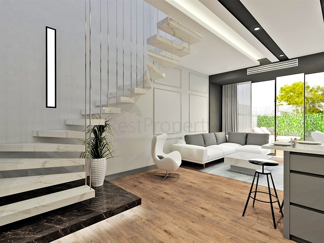 Инвестиционный проект вилл 5+1 в районе Гюзельоба Лара Анталья