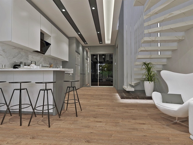 Инвестиционный проект вилл 5+1 в районе Гюзельоба Лара Анталья