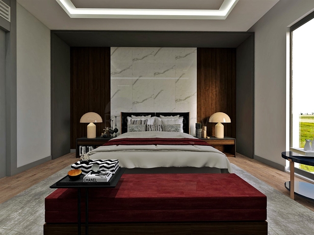 Инвестиционный проект вилл 5+1 в районе Гюзельоба Лара Анталья