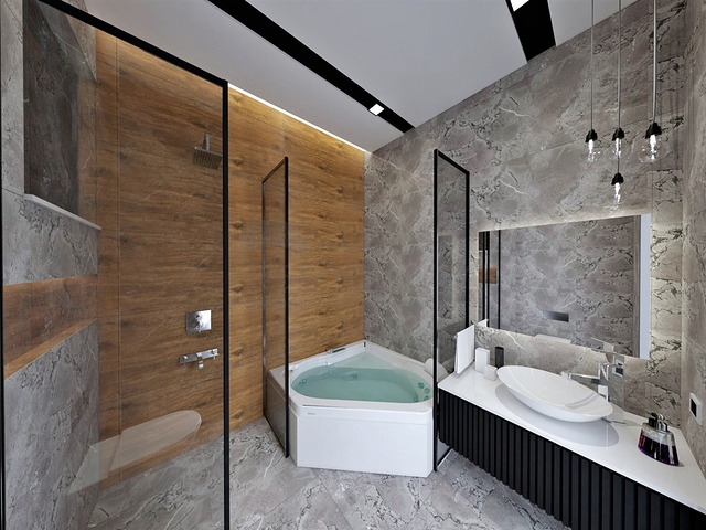 Инвестиционный проект вилл 5+1 в районе Гюзельоба Лара Анталья