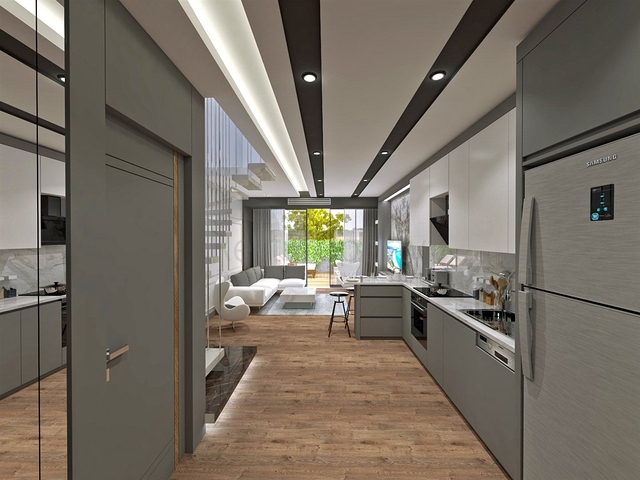 Инвестиционный проект вилл 5+1 в районе Гюзельоба Лара Анталья