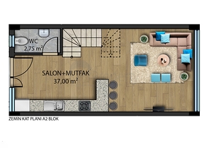 Инвестиционный проект вилл 5+1 в районе Гюзельоба Лара Анталья