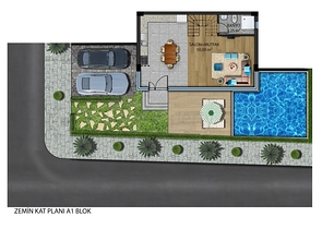 Инвестиционный проект вилл 5+1 в районе Гюзельоба Лара Анталья