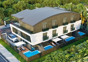 Инвестиционный проект вилл 5+1 в районе Гюзельоба Лара Анталья